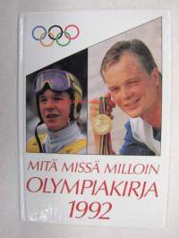 MMM Mitä missä milloin olympiakirja 1992