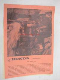 Honda keskipakopumput W-15, W-20, W-30 -myyntiesite