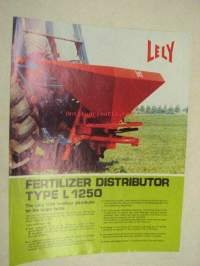 Lely fertilizer distributor L 1250 -myyntiesite