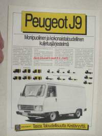 Peugeot J9 1982 -myyntiesite