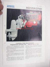 Volvo Penta AQ125A/270D -myyntiesite