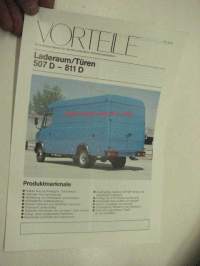 Mercedes-Benz 507 D- 811 D -myyntiesite