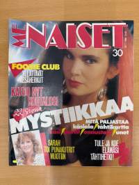 Me Naiset 1986 nr 9, 22 sivua mystiikkaa, Gustav Myrsten - Viking line, Johanna Sinisalo, Anneli Saaristo