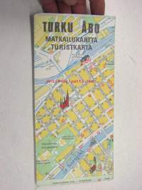 Turku matkailukartta 1985