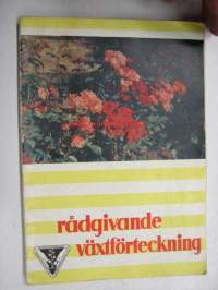 Rådgivande växtförteckning