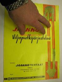 Jaakko viljaputkijärjestelmä -myyntiesite