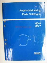Volvo Penta MD 6, MD 7 Reservdelskatalog, Parts Catalogue -varaosaluettelo