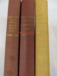 Päiväkirjat vuosilta 1897-1906, 1907-1915 ja 1916-1921