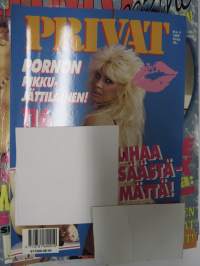 Privat 1988 nr 4 -aikuisviihdelehti / adult graphics magazine