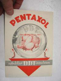 Pentaxol DDT-emulsion -kasvimyrkky, myyntiesite