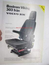 Volvo BM - Boström Viking kuljettajantuoli -esite