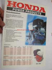 Honda power equipment paiikallismoottorit GX-, GD-sarjat -myyntiesite