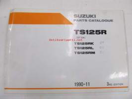 Suzuki TS125R (SF15A) TS125RK, TS125RL, TS125RM parts catalogue - varaosaluettelo