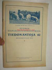 Suomen Sianjalostusyhdistyksen Tiedonantoja 42 heinäkuulla 1935