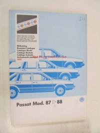 Volkswagen Passat Mod. 87 > 88 Genuine Parts Illustrated Catalogue 1990 -varaosaluettelo