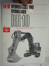 O & K RH 10 kaivinkone -myyntiesite