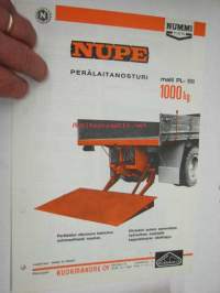 Nummi Nupe perälaitanosturi -myyntiesite