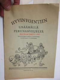 Hyvinvointiin lisäämällä perunanviljelyä