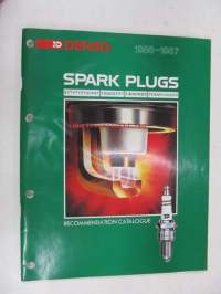 Denso Spark Plugs 1986-1987 Recommendation Catalogue -sytytystulppaluettelo