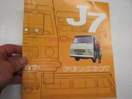Peugeot J7 1976 -myyntiesite