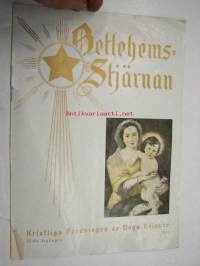 Betlehems Stjärnan 1931 (Kristliga Förening av Unga Kvinnor) -joululehti, sisältää artikkelin Therese Lindbergistä (Hallbäckska hemmet i Fridlefsstad i Sverige)