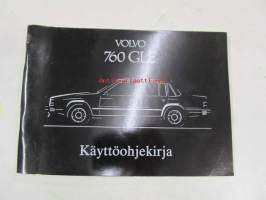 Volvo 760 GLE - käyttöohjekirja 1982