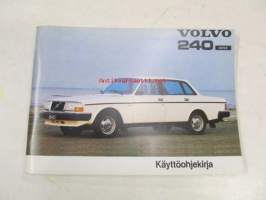 Volvo 240 sarja - käyttöohjekirja 1982
