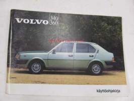 Volvo 340, 360 - käyttöohjekirja 1982