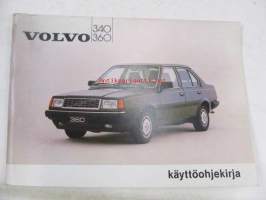 Volvo 340, 360 - käyttöohjekirja 1983