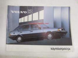 Volvo 340, 360 - käyttöohjekirja 1985