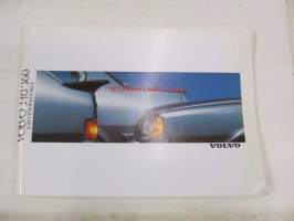 Volvo 340, 360 - käyttöohjekirja 1989