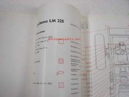 BM Volvo LM 225 Instruktionsbok -käyttöohjekirja ruotsiksi