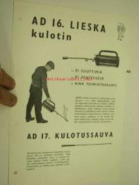 Lieska kulotin, kulotussauva -myyntiesite