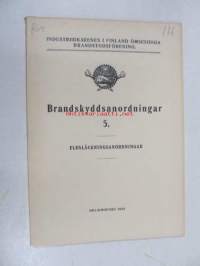 Brandskyddsanordningar 5. Eldsläckningsanordningar