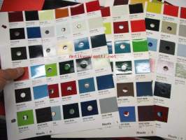 Mazda -automaalien värimallit