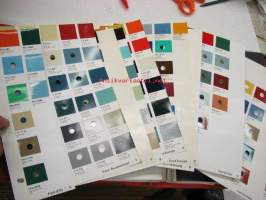 Ford Europa -automaalien värimallit