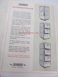 Strömberg ravintolapaistinuunit -esite