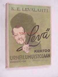 Levä kertoo urheilumuistojaan