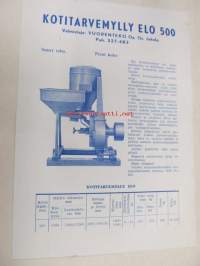 Kotitarvemylly Elo -myyntiesite