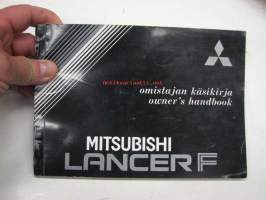 Mitsubishi Lancer F -käyttöohjekirja