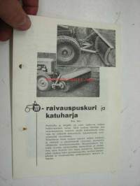 Muko raivauspuskuri, katuharja ja kärkilumiaura -esite