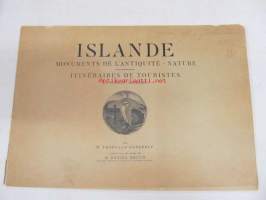 Islande - monuments de l'antiquité, nature (Itinéraires de touristes en langue anglaise)