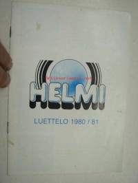 Helmi / Finnscandia 1980-81 -LP-levyjen myyntiluettelo