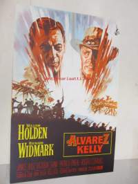 Alvarez Kelly -elokuvajuliste, William Holden, Richard Widmark, Edward Dmytryk