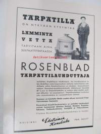 Rosenblad tärpättilauhduttaja Ekströmin koneliike Oy myyntiesite