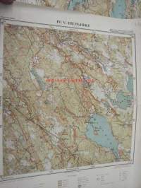 Heinjoki, Wiipurin lääni, 1921 -kartta