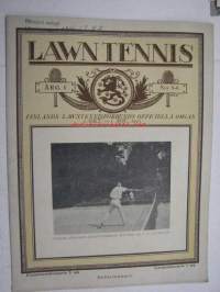 Lawn Tennis 1917 nr 5-6 -Suomen Tennisliiton lehti