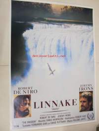 Linnake - Fästet -elokuvajuliste, Robert De Niro, Jeremy Irons, Roland Joffé