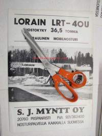 Lorain LRT-40U - 36,5 ton autonosturi -esite