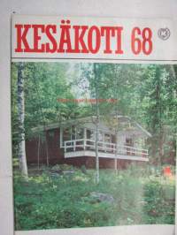 Kesko Kesäkoti 1968 -esittelykirja kesämökeistä ja tarvikkeista